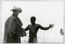 Shakedown Before Returning to the Building, from the series, Conversations with the Dead, 1971