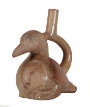 Stirrup-Spout Jar in the form of a Bird