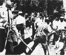 Birmingham Race Riot (from the portfolio "10 Works 10 Painters 1964)