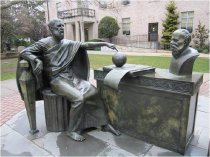Plato Having Dialogue with Socrates
