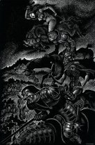 "Follies of War" from the portfolio ""In Praise of Folly" by Desiderius Erasmus"