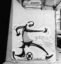 Futbol Graffiti, Rio de Janeiro, Brazil
