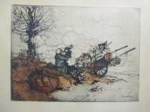 Untitled (Seated man drinking)