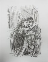 Goneril and Edmund from portfolio "King Lear"