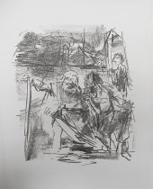 Gloucester Led by an Old Man - from portfolio "King Lear"