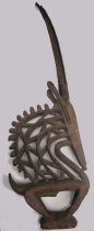 Male Sikasso style Chi Wara antelope headdress