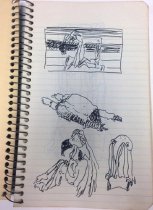 Notebook with Sketches