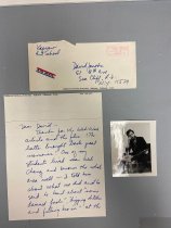 Letter to David Jacobs