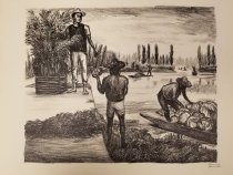 Peasants of Tlahuac from the portfolio, "Mexican People"