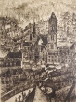 Early Morning Market, Senlis