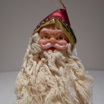 Santa head ornament