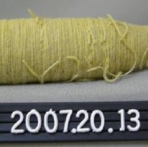 bobbin with wool from Benmiller Woolen Mill