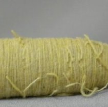 bobbin with wool from Benmiller Woolen Mill