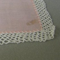 soil on handkerchief