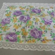 floral handkerchief