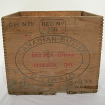 Bisset Bros. butter box