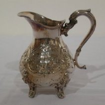 silver creamer
