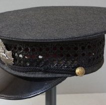 side view of uniform hat