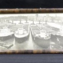 22 Grain Carriers Wintering at Goderich, Ont.