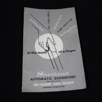 Instructional booklet, front cover