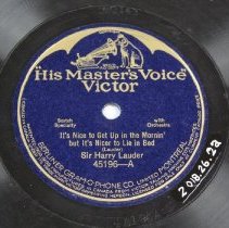Record, paper label