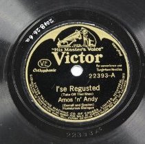 Record, paper label