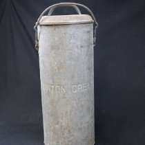 Clinton Creamery can