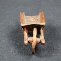 Front view of wheel barrow