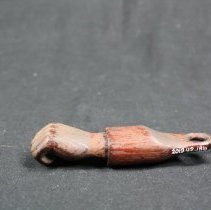 Right side view of carving