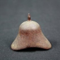 Front view of carving