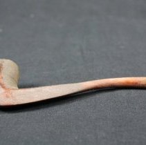 Side view of carving