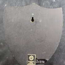 Back view of the plaque