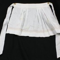 Back view of the apron