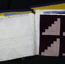 An example of what a quilt block looks like in the book