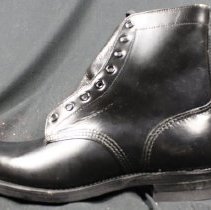 Left side of the boot