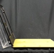 Side view of the Easel, open