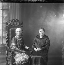 Portrait of two women