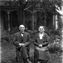 Portrait of a man and woman