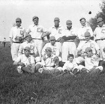 Group portrait baseball team