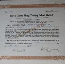 Huron County Flying Training School Limited