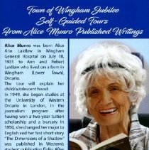 Wingham Alice Munro Self-Guided Tours