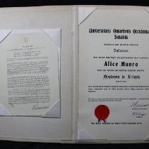 Honorary Doctorate of Letters