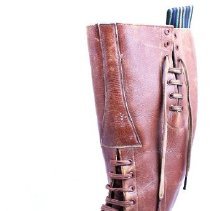 WW1 Left Officer's Boot