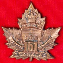 161st Huron Battalion Badge
