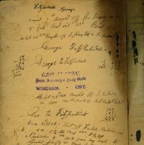 Journal of George E. Fitzpatrick - interior