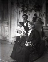 harold Marsh with his Mother and Daisy Farmer