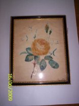 Marcroft watercolour yellow rose