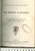 Sir Edwin Landseer