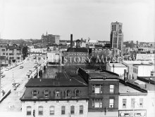 Aerial View Taken From Roof of Borden Building Looking East