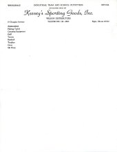 Keeney's Letterhead